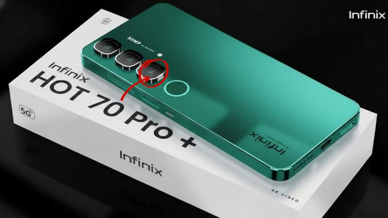 Infinix Hot 70 Pro Plus 5G: Smartphone de Alta Velocidad con Pantalla Brillante y Conectividad 5G